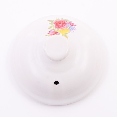 Кастрюля с крышкой 1,8 л керамика рис/цветы Mayer&Boch (7320-1)