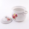 Кастрюля с крышкой 1,8 л керамика рис/цветы Mayer&Boch (7320-1)