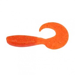 Твистер Yaman PRO Mermaid Tail, р.3 inch, цвет #03 - Carrot gold flake (уп. 10 шт.) YP-MT3-03 (87948)