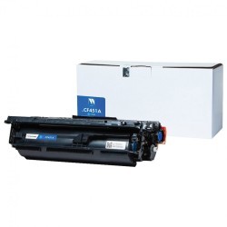 Картридж лазерный NV PRINT (NV-CF451A) для HP, голубой, NV-CF451AC 363788 (89854)