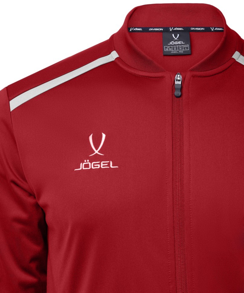 Олимпийка JOGEL DIVISION PerFormDRY Pre-match Knit Jacket, красный (2107256)