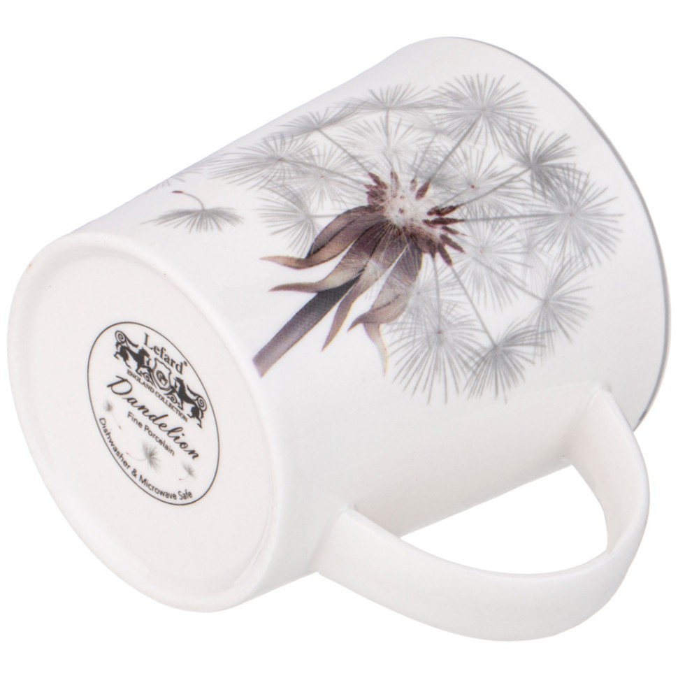 Кружка заварочная lefard dandelion с металл. ситом и фарфор. крышкой 320 мл Lefard (87-288)