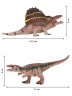 Динозавры и драконы для детей серии "Мир динозавров": птеродактили, диметродон, тираннозавр, троодон, велоцираптор (набор фигурок из 7 предметов) (MM206-016)