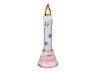 Фигурка с подсветкой "свеча" 5*5*16 см.(кор=240шт.) Polite Crafts&gifts (786-235)