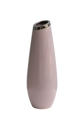 Ваза керамическая розовая d12*36см (TT-00008709)
