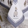 Скатерть "family farm" 140х180см , 100% хлопок, графит, твил, пропитка Lefard (850-747-2)