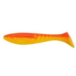 Виброхвост Helios Slash 2,64"/6,7 см, цвет Orange & Yellow 10 шт HS-19-015 (77827)