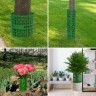Защита стволов деревьев кустарников и цветов зелёный 35х21 см Z112 (96294)