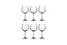 Набор бокалов для вина из 6 штук "waterfall" 570 мл высота 21 см Bohemia Crystal (674-793)