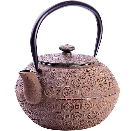 Чайник заварочный с крышкой с фильтром 1,18л 3пр чугун Mayer&Boch (40529)