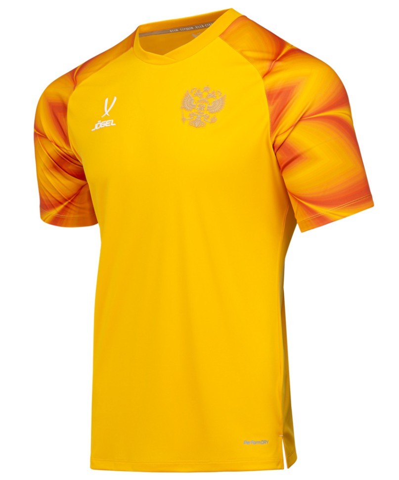 Футболка вратарская JOGEL NATIONAL PerFormDRY GK Jersey, желтый (2112653)