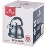 Чайник agness со свистком 3,0 л нжс, термоаккумулирующее дно, индукция Agness (937-880)