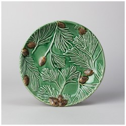 Тарелка закусочная "green pine" 21,5 см Lefard (145-206)