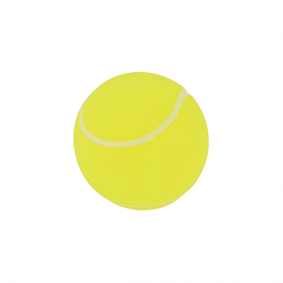 Игрушка для собаки мяч резиновый Каскад Теннис 7 см (83342)