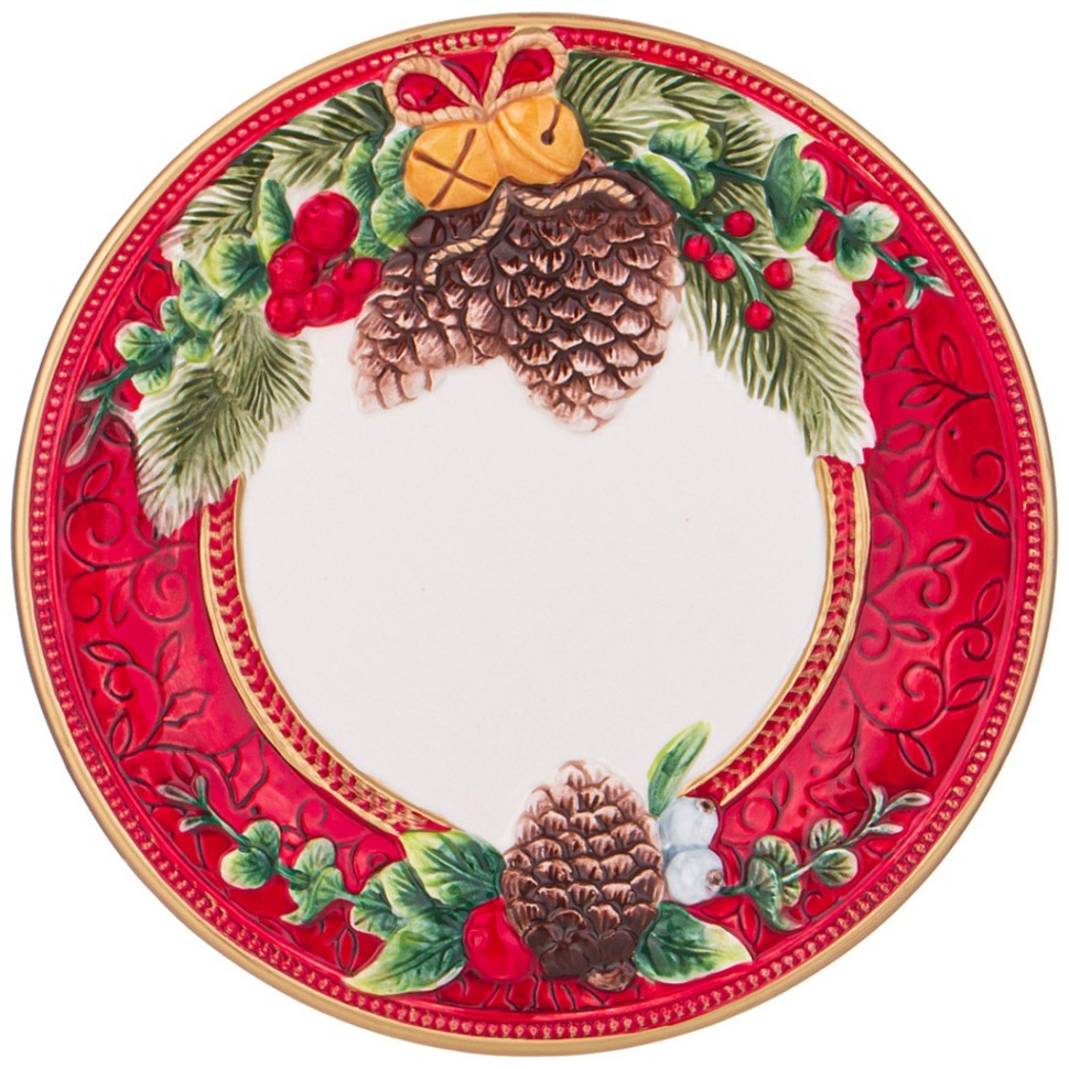 Тарелка lefard "шишки" 26*3 см Lefard (59-716)