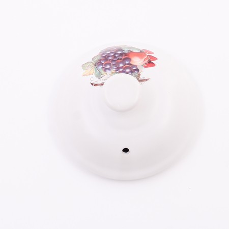 Кастрюля с крышкой 1,8 л керамика рис/ягоды Mayer&Boch (7435-1)