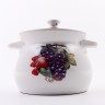 Кастрюля с крышкой 1,8 л керамика рис/ягоды Mayer&Boch (7435-1)