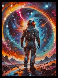 Картина На пути к мечте с кристаллами Swarovski (3343)