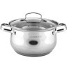 Кастрюля 3,8л нерж/ст с крышкой (9-40456-3,8)