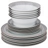 Набор тарелок на 6 персон 18 пр. диаметр=27/19/18 см Lefard (767-022)
