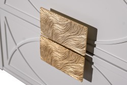 Стол письменный(правый) бежевый 130*80*60см (TT-00015929)