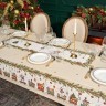 Скатерть "щелкунчик" 140х400см ,бежевый,100% хлопок с пропиткой,твил Lefard (850-757-23)