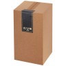 Ваза "aura cracle amber" 2 л Muza (380-644)