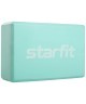 Блок для йоги STARFIT YB-200 EVA, мятный (2113198)