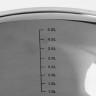 Кастрюля со стеклянной крышкой 24см 5,6л нерж/сталь (2009-1)