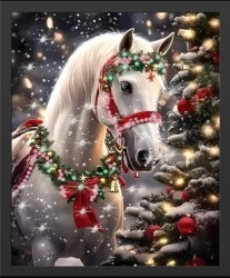 Картина Хранитель волшебства с кристаллами Swarovski (2444)