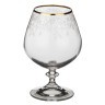 Набор бокалов для коньяка "анжела" из 6 шт. 400 мл..высота=15 см. Bohemia Crystal (674-499)