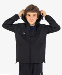 Куртка ветрозащитная CAMP Rain Jacket, черный, детский (2095811)