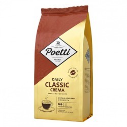 Кофе в зернах POETTI Daily Classic Crema 1 кг 18103 623243 (1) (95837)