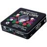 Игра для взрослых "казино" 20*20*5 см 100 фишек + 2 колоды карт (кор=18шт.) Polite Crafts&gifts (446-301)