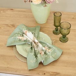 Набор салфеток из 2-х шт "sense" 40х40см, зеленый, 100% хлопок, твил, Lefard (850-753-8) Набор салфеток из 2-х шт "sense" 40х40см, зеленый, 100% хлопок, твил, Lefard (850-753-8)