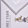 Набор салфеток из 2-х шт "family farm" 40х40см, твил, 100% хлопок, серый Lefard (850-750-8)