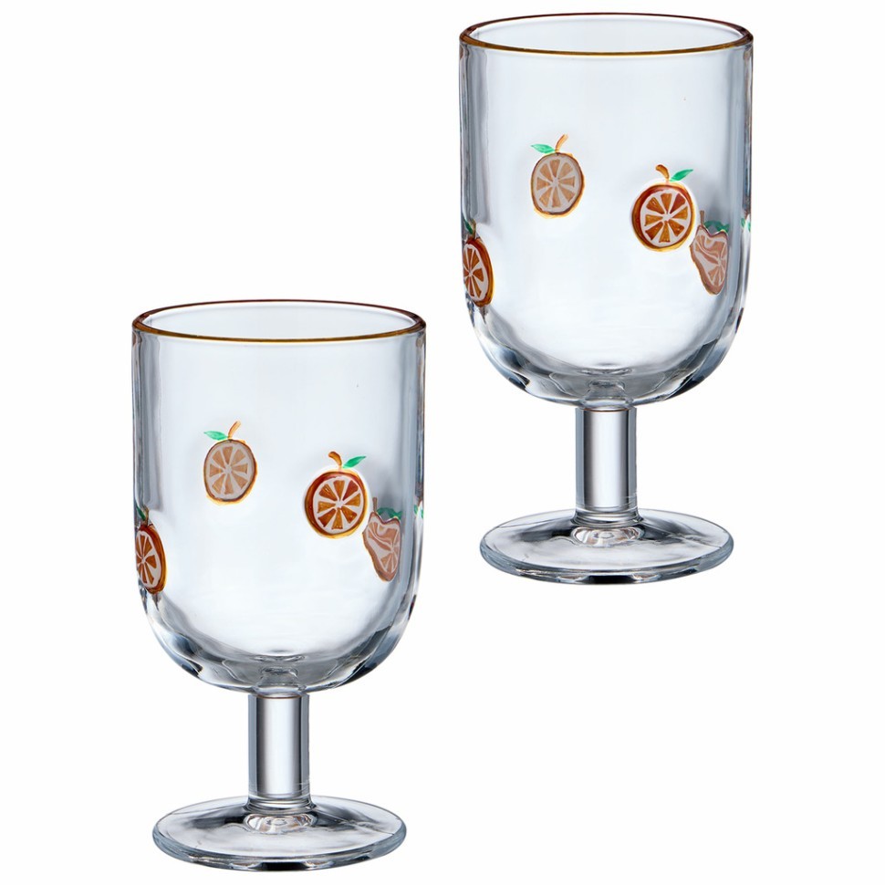 Набор бокалов для вина "fruity orange" из 2 шт. 350 мл Lefard (685-136)