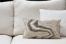 Подушка с бисером "Мрамор" бежевая 30*50см (TT-00011417)
