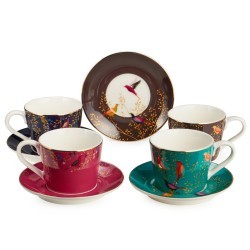 Кофейный набор lefard "golden birds" на 4 пер. 8 пр. 120 мл Lefard (419-154)