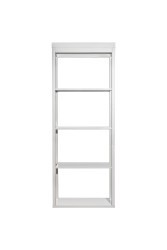 Шкаф-витрина открытый узкий с тумбой прикроватной с 2-мя ящиками (TT-00016858)