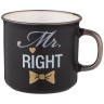Кружка "mr. right" 280 мл Lefard (260-968)