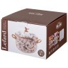 Кастрюля эмалированная lefard с крышкой, серия royal garden 2,8л, диа.18см подходит для индук.пл Lefard (950-672)