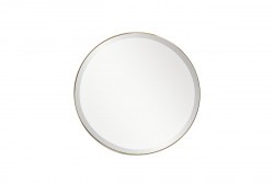 Зеркало круглое  в металлич. раме цвет золото d84см - TT-00003628