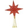 Верхушка на елку "звезда" коллекция "red&gold"высота=18 см Lefard (858-160)