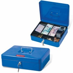 Ящик для денег Brauberg 90х240х300 мм, синий 290336 (71872)