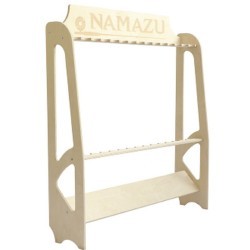 Стойка для удилищ Namazu пристенная под 15 шт 742х170х805 мм (N-SS-07L) (62255)