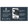 Кастрюля agness "маки" со стеклянной крышкой, нерж.сталь, 3,5л 20х11 см Agness (916-307)