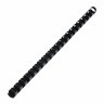 Пружины пластик. для переплета к-т 100 шт 16 мм (для сшив. 101-120 л.) черные Brauberg 530921 (1) (89968)