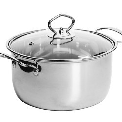 Кастрюля с крышкой 3,6л нерж/ст Mayer&Boch (30882)