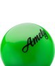 Мяч для художественной гимнастики AGB-101, 15 см, зеленый (402252)